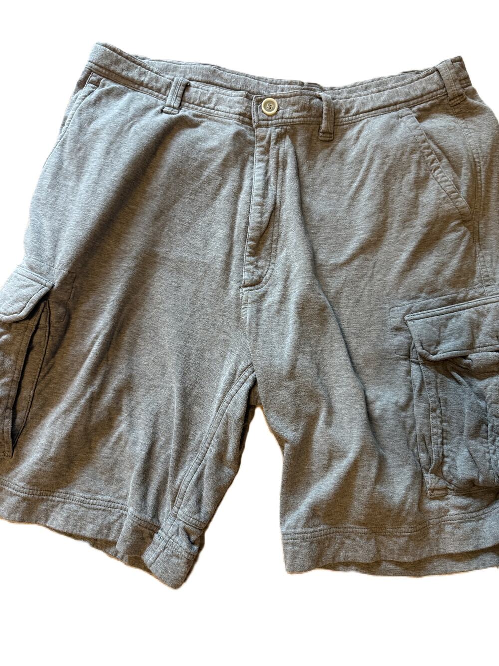 Brunello Cucinelli Gray Cotton Cargo Shorts Men's Size IT 54